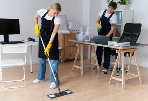 Nettoyage de bureau professionnel à Valframbert